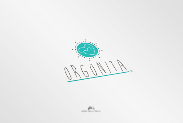 Logo Orgonita - Diseño por Marielba Moreno Diseño Gráfico