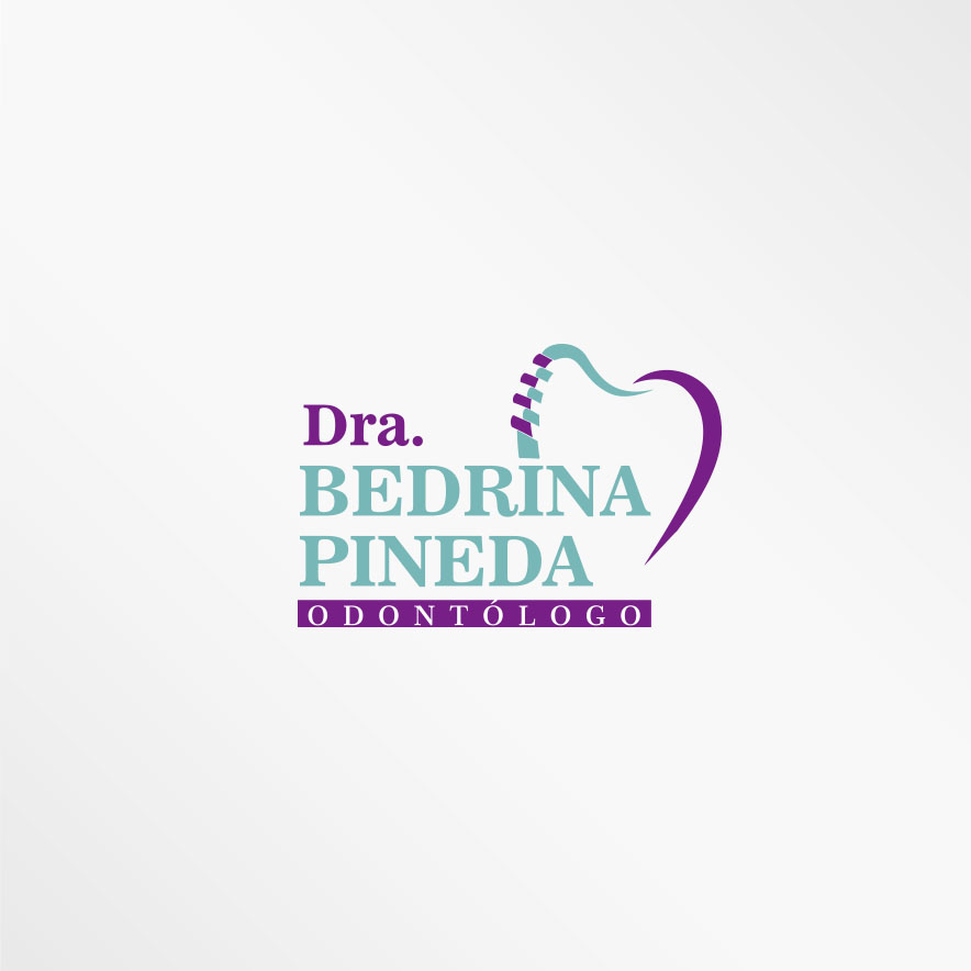 Logo Dra. Bedrina- Odontólogo Diseño por Marielba Moreno Diseño Gráfico